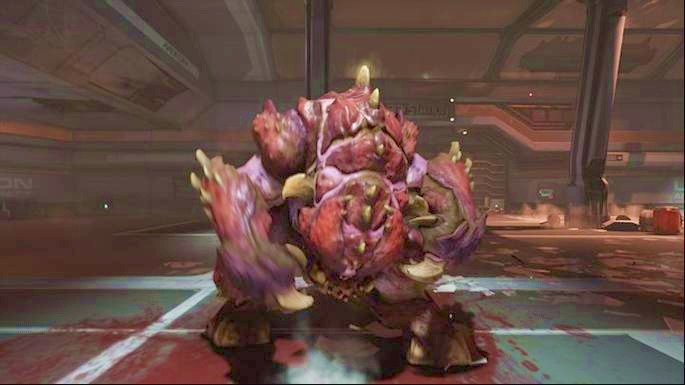 Further path leads through the door near the Rune Trial - Doom: Destroyed Argent Facility Walkthrough - Doom: Walkthrough - Doom Game Guide & Walkthrough