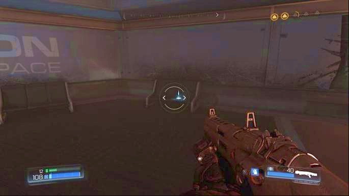 Use Automap on the right side of the room once the battle is over - Doom: Destroyed Argent Facility Walkthrough - Doom: Walkthrough - Doom Game Guide & Walkthrough