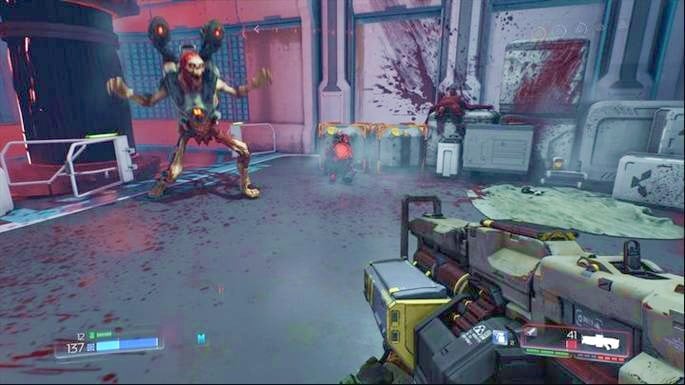 Now you can open other passages - Doom: VEGA Central Processing Walkthrough - Doom: Walkthrough - Doom Game Guide & Walkthrough