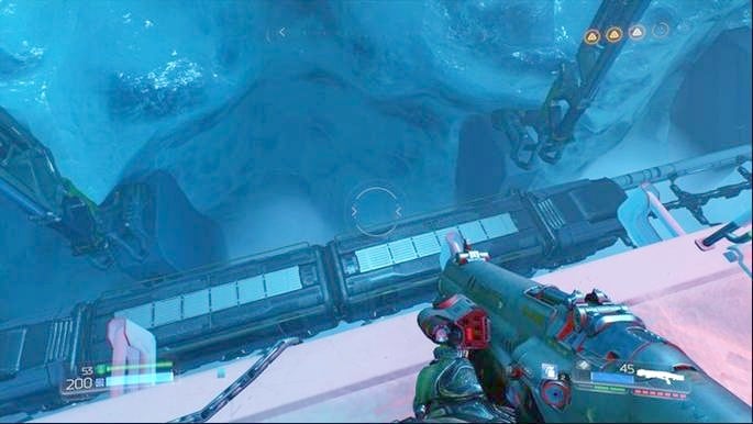 Further road leads down - Doom: VEGA Central Processing Walkthrough - Doom: Walkthrough - Doom Game Guide & Walkthrough