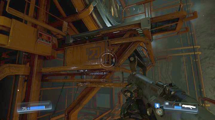 Slightly further you will have to face the Imps - Doom: Resource Operations Walkthrough - Doom: Walkthrough - Doom Game Guide & Walkthrough