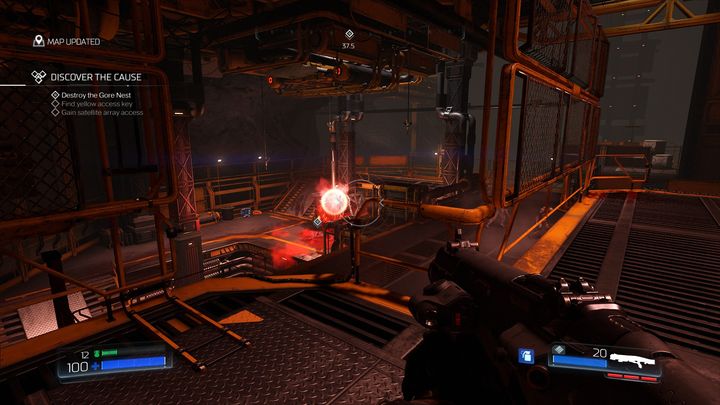 At this point you will have to participate in a pretty hard battle, especially if you play on higher difficulties - Doom: Resource Operations Walkthrough - Doom: Walkthrough - Doom Game Guide & Walkthrough