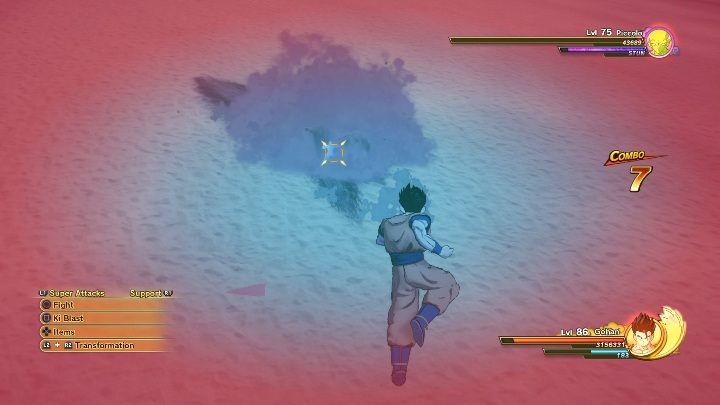 This section is about performing combos during fights - Turtle School Training Manuals | DBZ Kakarot basics - Basics - Dragon Ball Z Kakarot Guide