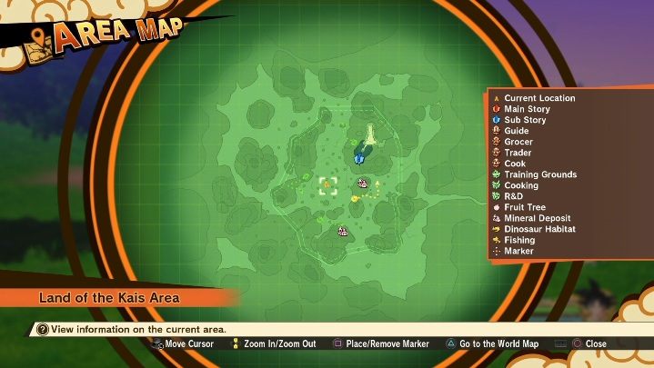 This section focuses on the distance traveled during the game - Turtle School Training Manuals | DBZ Kakarot basics - Basics - Dragon Ball Z Kakarot Guide