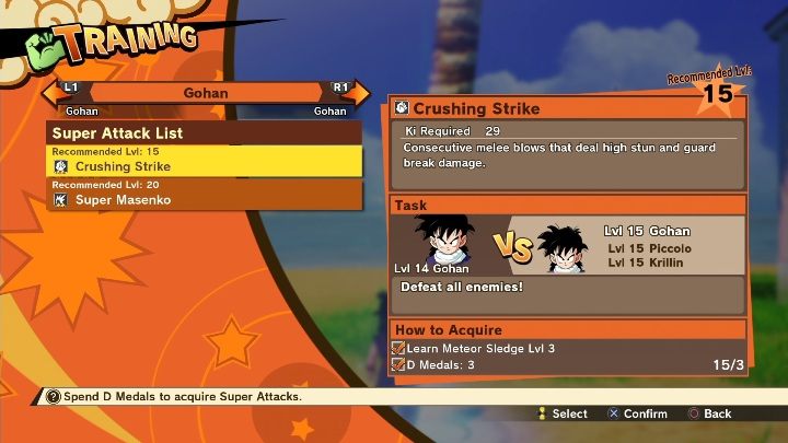 Trophy type: bronze - List of trophies - achievements in Dragon Ball Z Kakarot - Appendix - Dragon Ball Z Kakarot Guide