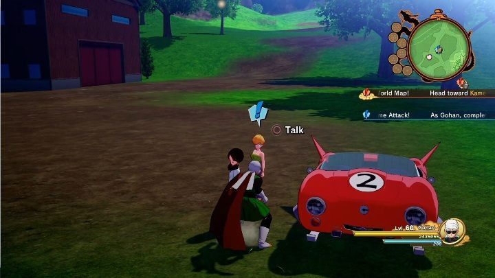 After defeating the opponents, go to the places marked on the map and talk to the woman - The Great Ladiesman | Side mission in DBZ Kakarot - Majin Buu Reborn - Dragon Ball Z Kakarot Guide