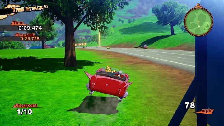 Your new objective is to complete the race within a certain time limit - The Great Ladiesman | Side mission in DBZ Kakarot - Majin Buu Reborn - Dragon Ball Z Kakarot Guide