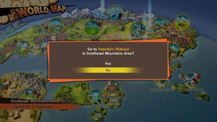 Where to start: Southeast Mountains Area, as Gohan - Perpetually Attacked Villager | Side mission in DBZ Kakarot - Majin Buu Reborn - Dragon Ball Z Kakarot Guide