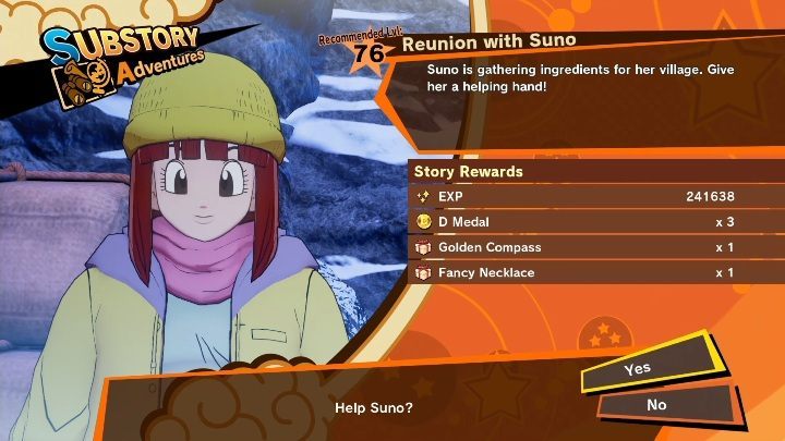 Time frame: From Majin Buu Reborn - Episode 8: Finale to No time limit - Reunion with Suno | Side mission in DBZ Kakarot - Majin Buu Reborn - Dragon Ball Z Kakarot Guide