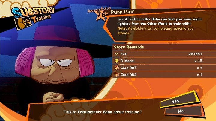 Time frame: From Majin Buu Reborn - Episode 8: Finale to No time limit - Pure Pair | Side mission in DBZ Kakarot - Majin Buu Reborn - Dragon Ball Z Kakarot Guide