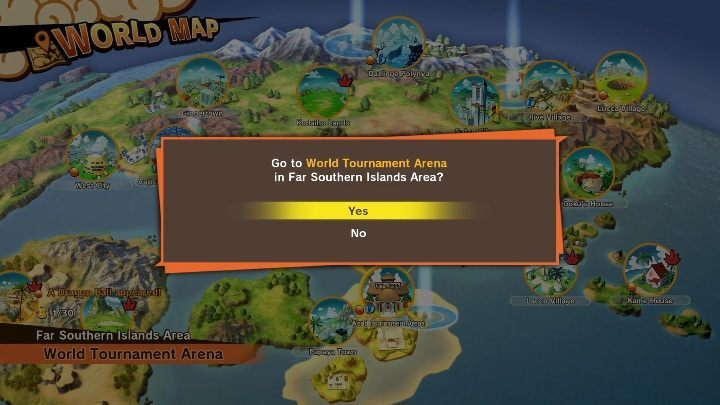 Where to start: Far Southern Islands Area, as Goku - Pure Pair | Side mission in DBZ Kakarot - Majin Buu Reborn - Dragon Ball Z Kakarot Guide