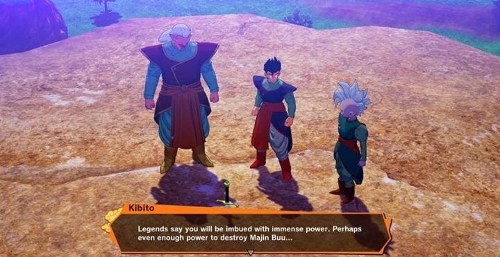 Gohan gets the Legendary Z-Sword - it is said that this weapon gives its owner an unsurpassed power - Episode 4 | Majin Buu Reborn | DBZ Kakarot Walkthrough - Majin Buu Reborn - Dragon Ball Z Kakarot Guide