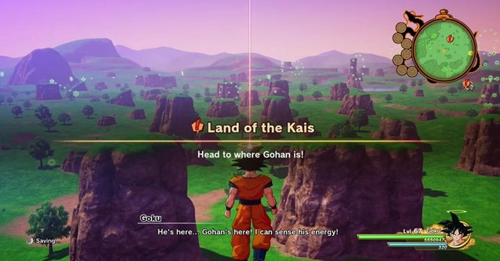 Fly to Gohan and check how he is doing - Episode 4 | Majin Buu Reborn | DBZ Kakarot Walkthrough - Majin Buu Reborn - Dragon Ball Z Kakarot Guide