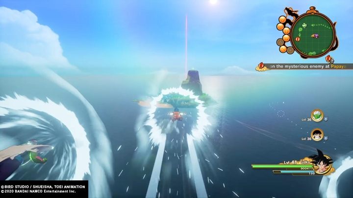 Go to the battlefield and speak with the rest of the warriors - Episode 3 | Android Terror Arrives | DBZ Kakarot Walkthrough - Android Terror Arrives - Dragon Ball Z Kakarot Guide