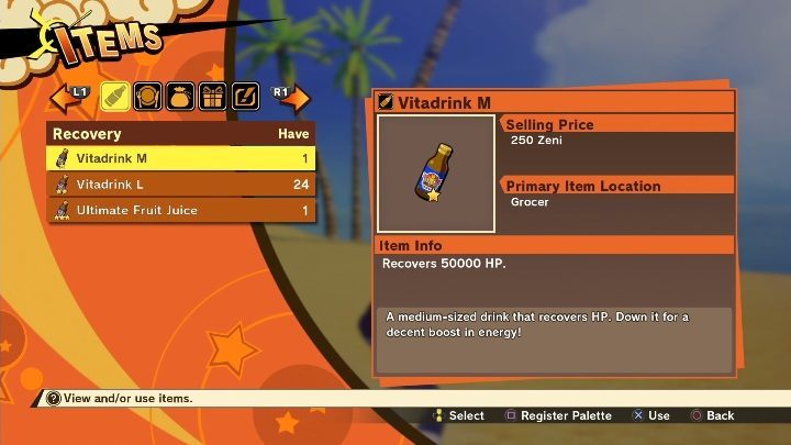 Restore your health between the fights - you can do that by eating food or resting by the fire - Best tips for Dragon Ball Z Kakarot - Basics - Dragon Ball Z Kakarot Guide