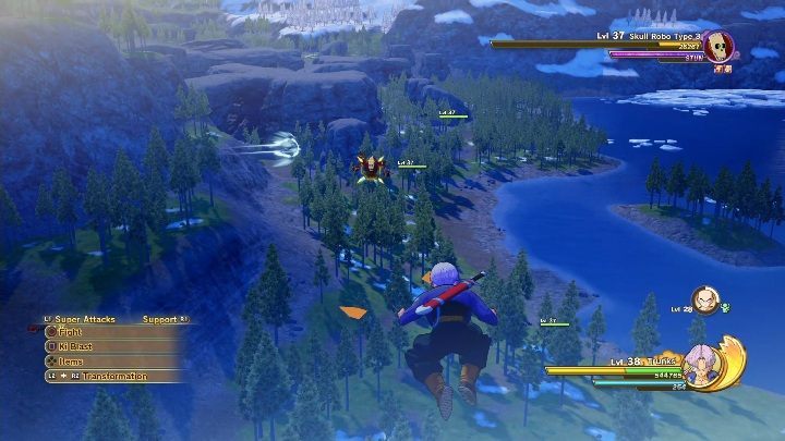 Defeat the robots - Your Friend Is My Friend | Side mission in DBZ Kakarot - Android Terror Arrives - Dragon Ball Z Kakarot Guide