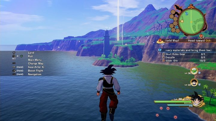 You must get 3 silver, Densite, and a Skull Robo Gear - Easy-Going Genius | Side mission in DBZ Kakarot - Android Terror Arrives - Dragon Ball Z Kakarot Guide