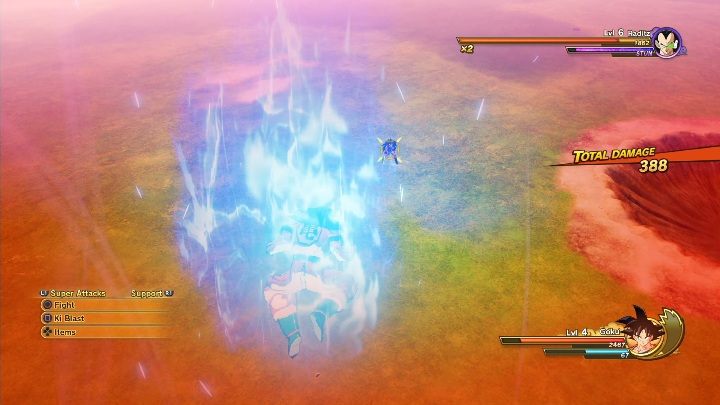 If your Ki drops significantly, you can restore it - Combat system | DBZ Kakarot basics - Basics - Dragon Ball Z Kakarot Guide