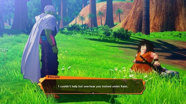 To start this mission, you need to talk to Yajirobe - The Fifth Trainee | Side mission in DBZ Kakarot - Attack of the Saiyans - Dragon Ball Z Kakarot Guide