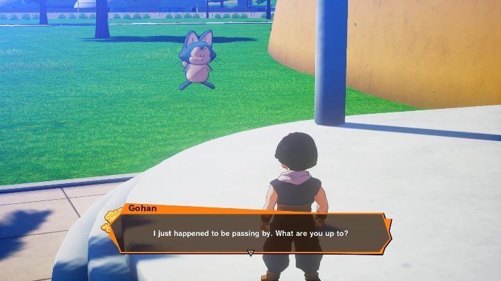 Start by talking to Puar at the Capsule Corp - Yamcha the Man, the Myth, the Legend | Side mission in DBZ Kakarot - Evil Emperor Frieza - Dragon Ball Z Kakarot Guide