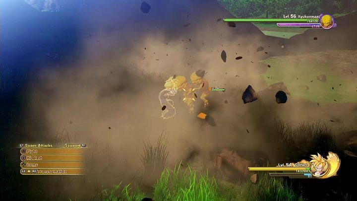 Your task is to defeat the three enemies - Frequently Attacked Villager | Side mission in DBZ Kakarot - Android Terror Arrives - Dragon Ball Z Kakarot Guide