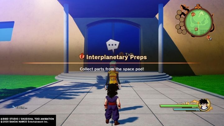 There are several additional side quests on the map, so if you want to finish them, this is the right time - Episode 1 | Evil Emperor Frieza | DBZ Kakarot Walkthrough - Evil Emperor Frieza - Dragon Ball Z Kakarot Guide