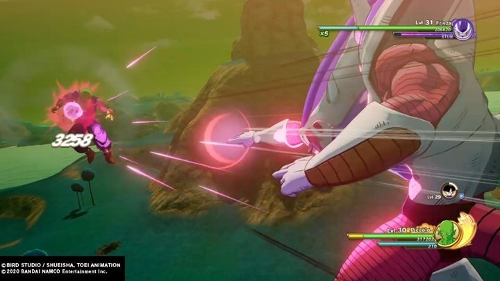 Frieza has transformed into his third form - Episode 6 | Evil Emperor Frieza | DBZ Kakarot Walkthrough - Evil Emperor Frieza - Dragon Ball Z Kakarot Guide