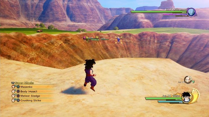 Your task is to get to the crater - Foreboding Fear | Side mission in DBZ Kakarot - Attack of the Saiyans - Dragon Ball Z Kakarot Guide