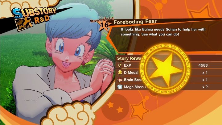 After that, go back to the woman - Foreboding Fear | Side mission in DBZ Kakarot - Attack of the Saiyans - Dragon Ball Z Kakarot Guide