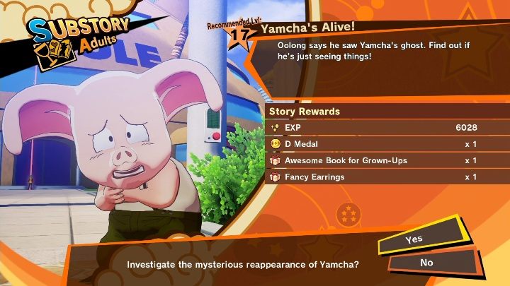 Time frame: From Evil Emperor Frieza - Episode 1: Bulmas Advice - Episode 1: Interplanetary Preps - Yamchas Alive | Side mission in DBZ Kakarot - Evil Emperor Frieza - Dragon Ball Z Kakarot Guide