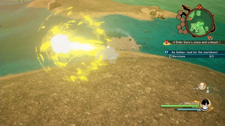 Talk with the tourists and then go search for Maristone - Tourists in Trouble | Side mission in DBZ Kakarot - Evil Emperor Frieza - Dragon Ball Z Kakarot Guide