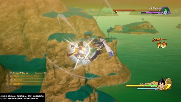 Fly to the designated location and face Zarbon - Episode 3 | Evil Emperor Frieza | DBZ Kakarot Walkthrough - Evil Emperor Frieza - Dragon Ball Z Kakarot Guide