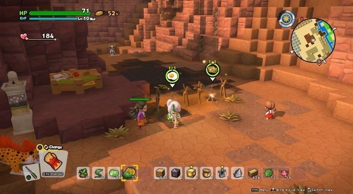 In Dragon Quest Builders 2, you have to eat in order to survive - Starting Tips | Dragon Quest Builders 2 - Tips - Dragon Quest Builders 2 Guide