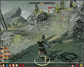 You should be very careful here, and thats because another group of slavers will appear right behind your back #1 - A Bitter Pill - p. 1 - Act II - Dragon Age II Game Guide