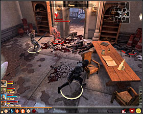 Do not worry that Bartrand disappears when you enter the room - Family Matter - p. 2 - Act II - Dragon Age II Game Guide