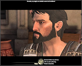 Youll get this quest automatically after completing the secondary quest Bait and Switch, but only if youve agreed to help Fenris, and after exploring Danariuss Manor youve invited him for your further adventures #1 - Questions and Answers; Talk to Anders; Fenris Recruited - Act I - Dragon Age II Game Guide