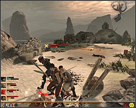 Winning this battle results in next conversation cut-scene #1 - The Unbidden Rescue - Act I - Dragon Age II Game Guide
