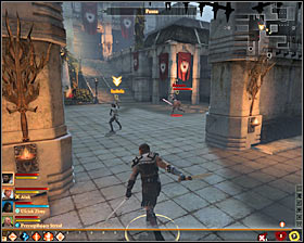 After winning the battle, as instructed by Isabela, examine the assassins body #1 and youll find Hayders Letter - Fools Rush In - Act I - Dragon Age II Game Guide