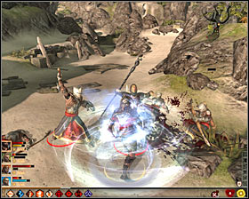 You need to hurry and thats because new enemies will join the fight soon - Best Served Cold - p. 2 - Act III - Dragon Age II Game Guide