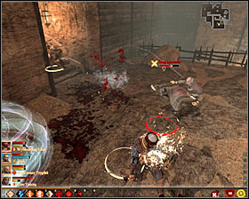 After winning the battle, look for deposit situated north from the place where you started #1 - Justice - p. 1 - Act III - Dragon Age II Game Guide