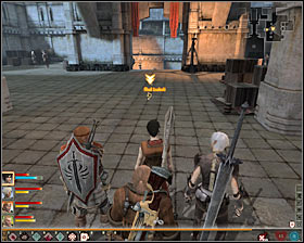 Before you leave the room, use the point of collecting your team here #1, because it is a good idea to choose someone to fill the empty place - No Rest for the Wicked - p. 1 - Act III - Dragon Age II Game Guide