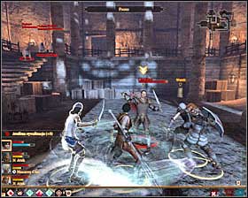 Alternative version means choosing right bottom dialogue option #1, as a result you will disobey Isabela and challenge Castillon - No Rest for the Wicked - p. 2 - Act III - Dragon Age II Game Guide