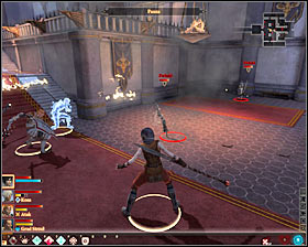 Unfortunately you may expect that the monster will appear soon, so the best option is to kill all Mages as fast as possible - Faith; Questioning Beliefs (Sebastian) - Act III - Dragon Age II Game Guide