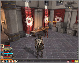 Go straight and go upstairs using the stairs on your left #1 - The Remains of Sister Plinth - Act I - Dragon Age II Game Guide