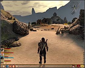 You can start looking for the medicine after unblocking the shore which will happen after taking part in any quest in this localization - Redblossom Special - Act I - Dragon Age II Game Guide