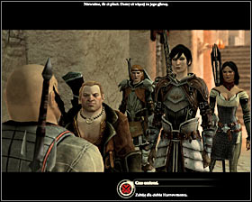 Head west and after a while you will come across the first group of Carta Thugs, led by Carta lieutenant (M19, 14) #1 - Last of His Line - Act I - Dragon Age II Game Guide