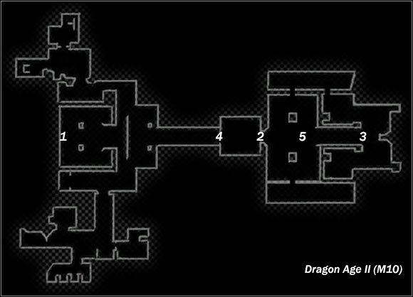 Legend - Map M9 Viscounts Keep (daytime); Map M10 Viscounts Keep (night-time) | Maps - Maps - Dragon Age II Game Guide