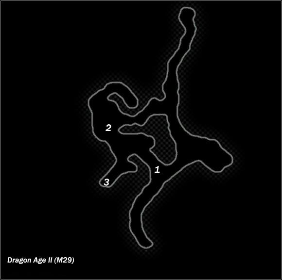 Legend - Map M29 Abandoned Ruins; Map M30 Ruined Passage | Maps - Maps - Dragon Age II Game Guide