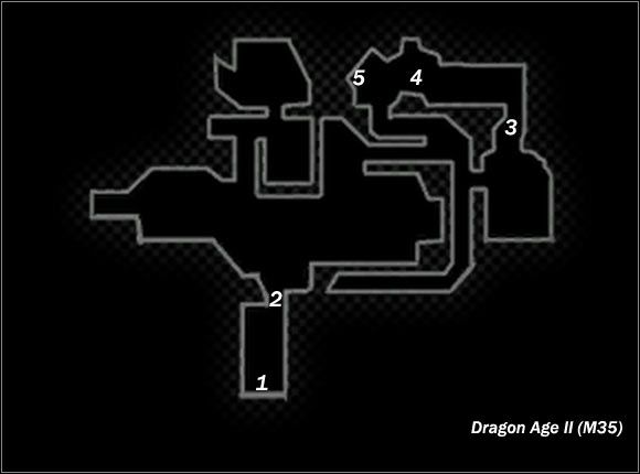 Legend - Map M35 Arthuris Private Docks; Map M36 Slaver Caverns | Maps - Maps - Dragon Age II Game Guide