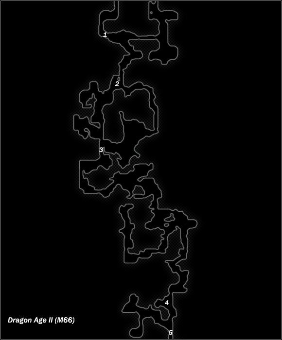 Legend - Map M65 Side Alley; Map M66 Gallows Dungeon | Maps - Maps - Dragon Age II Game Guide